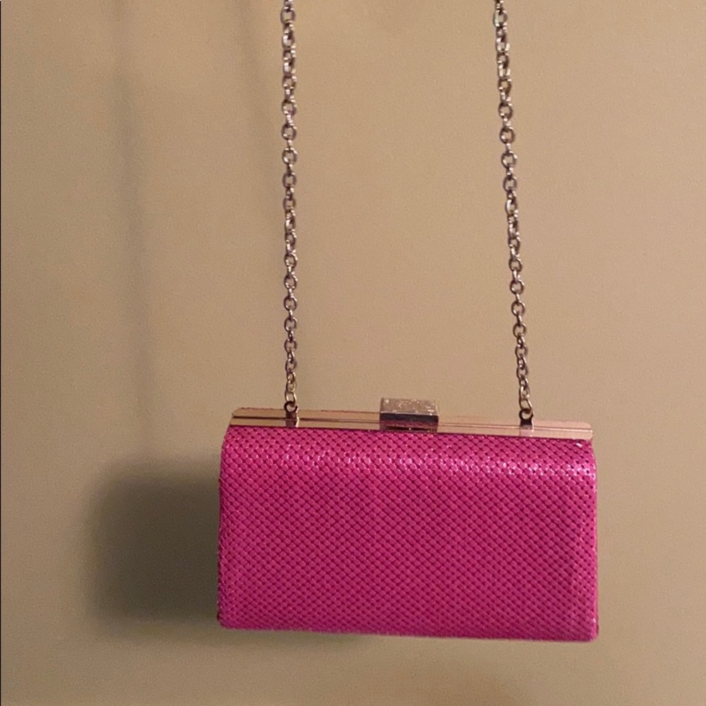 Pink clutch